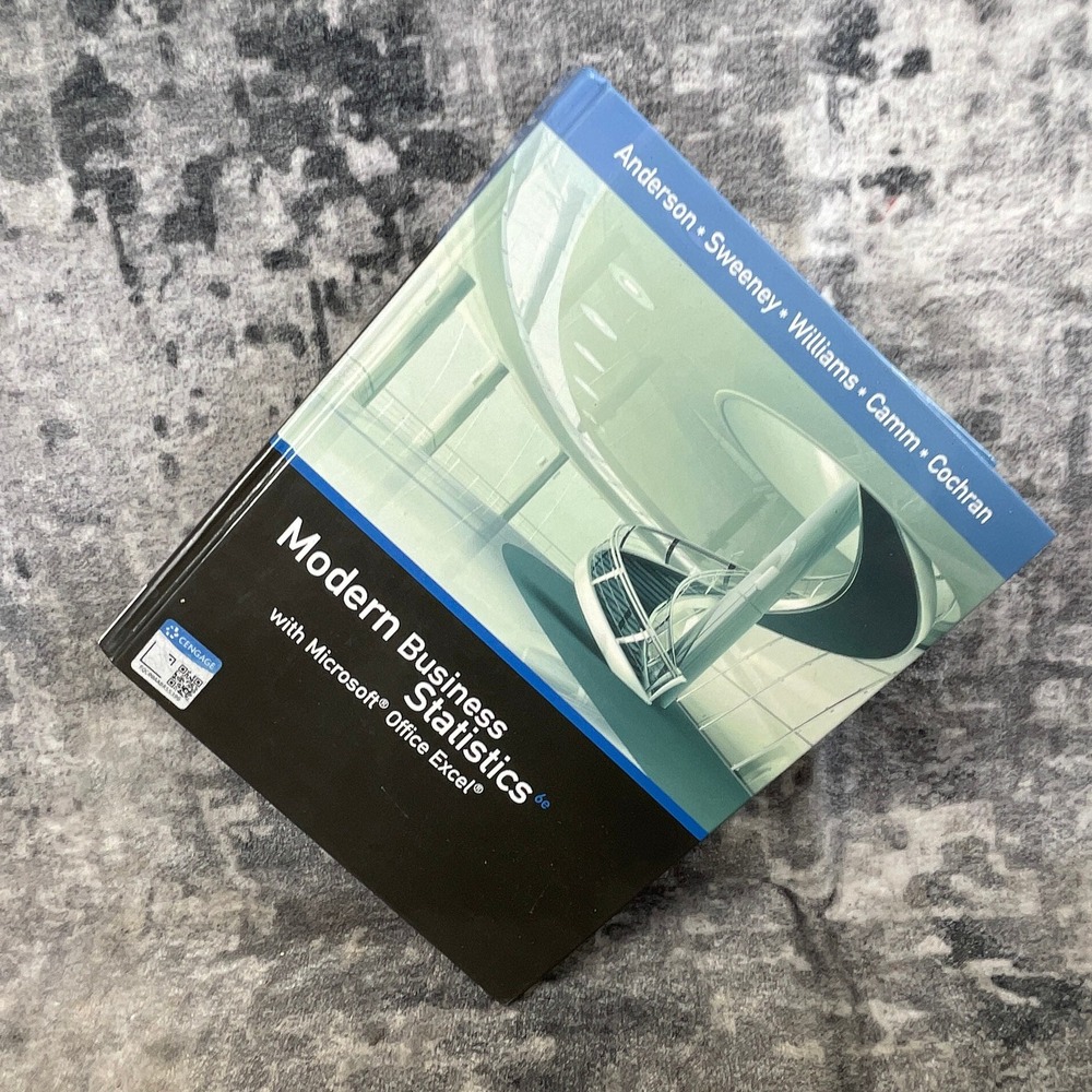 Modern Business Statistics with Microsoft Office Excel 6e Anderson